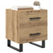 Dulap de noapte 2 pcs Stejar Artizanal 40 x 35 x 47,5 cm - WALTI WALTI