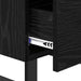Dulap de noapte cu sertar 2 pcs Stejar Negru 40 x 35 x 47,5 cm - WALTI WALTI