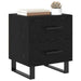 Dulap de noapte cu sertar 2 pcs Stejar Negru 40 x 35 x 47,5 cm - WALTI WALTI