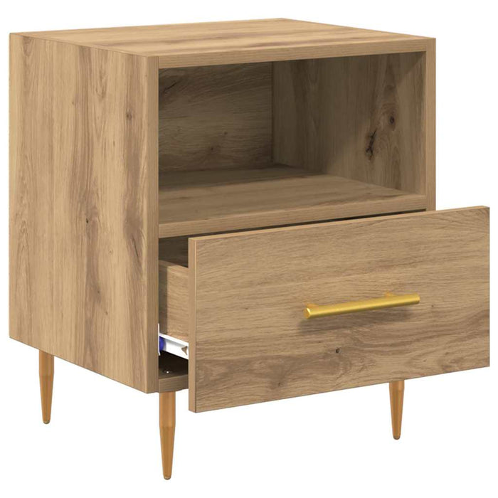 Noptieră cu sertar Maro 40 x 35 x 47,5 cm Lemn compozit - WALTI WALTI