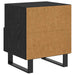 Dulap de noapte Stejar Negru 40 x 35 x 47,5 cm Lemn compozit - WALTI WALTI