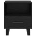 Dulap de noapte Stejar Negru 40 x 35 x 47,5 cm Lemn compozit - WALTI WALTI