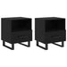 Dulap de noapte cu sertar 2 pcs Stejar Negru 40 x 35 x 47,5 cm - WALTI WALTI
