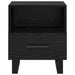 Dulap de noapte cu sertar 2 pcs Stejar Negru 40 x 35 x 47,5 cm - WALTI WALTI