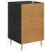 Dulap de noapte Stejar Negru 40 x 40 x 66 cm Lemn compozit - WALTI WALTI
