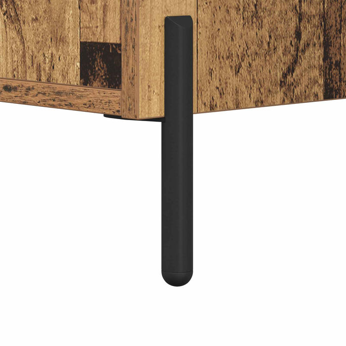 Dulap de noapte Lemn vechi 40 x 40 x 66 cm Lemn compozit - WALTI WALTI