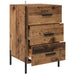 Dulap de noapte Lemn vechi 40 x 40 x 66 cm Lemn compozit - WALTI WALTI