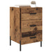 Dulap de noapte Lemn vechi 40 x 40 x 66 cm Lemn compozit - WALTI WALTI