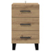 Dulap de noapte Stejar Artizanal 40 x 40 x 66 cm Lemn compozit - WALTI WALTI