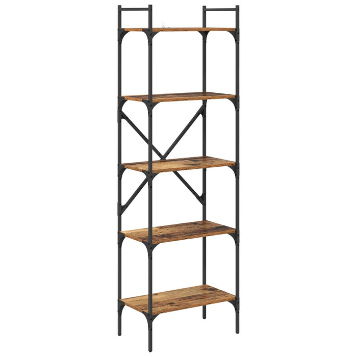 Bibliotecă Lemn Vechi 56 x 32 x 174 cm Lemn compozit - WALTI WALTI
