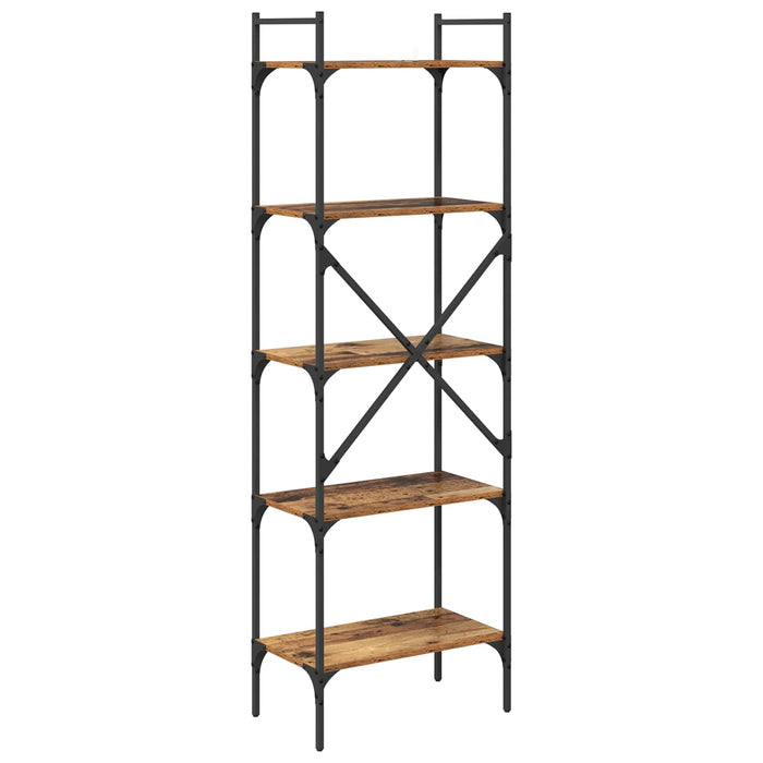 Bibliotecă Lemn Vechi 56 x 32 x 174 cm Lemn compozit - WALTI WALTI
