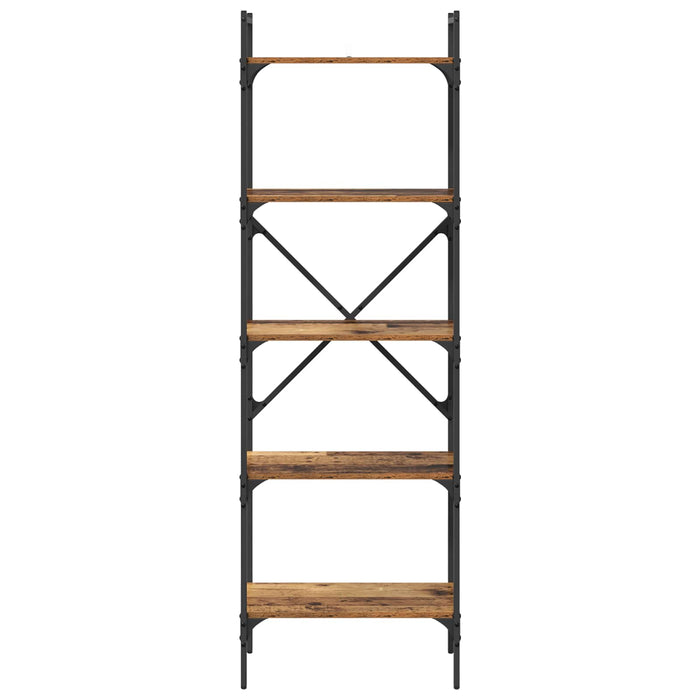 Bibliotecă Lemn Vechi 56 x 32 x 174 cm Lemn compozit - WALTI WALTI