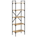 Bibliotecă 5 niveluri 56 x 32 x 174 cm Lemn compozit - WALTI WALTI