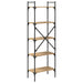 Bibliotecă 5 niveluri 56 x 32 x 174 cm Lemn compozit - WALTI WALTI