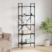 Bibliotecă Stejar Negru 56 x 32 x 174 cm Lemn compozit - WALTI WALTI