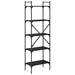 Bibliotecă Stejar Negru 56 x 32 x 174 cm Lemn compozit - WALTI WALTI