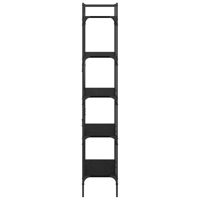 Bibliotecă Stejar Negru 56 x 32 x 174 cm Lemn compozit - WALTI WALTI