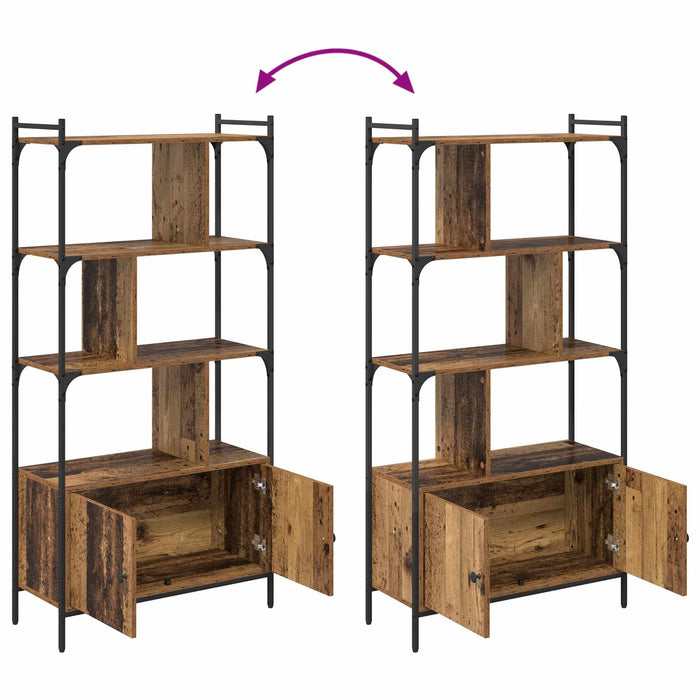 Bibliotecă 76,5 x 30 x 154,5 cm Lemn compozit - WALTI WALTI