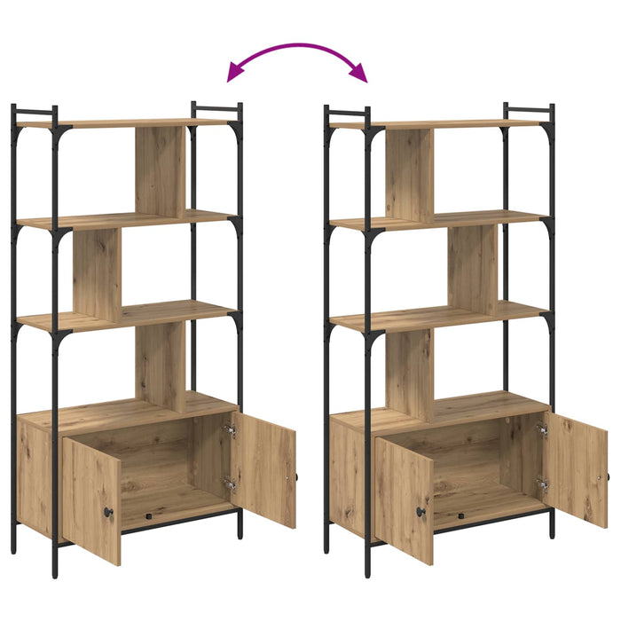 Bibliotecă 6 niveluri 76,5 x 30 x 154,5 cm Lemn compozit - WALTI WALTI
