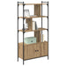 Bibliotecă 6 niveluri 76,5 x 30 x 154,5 cm Lemn compozit - WALTI WALTI