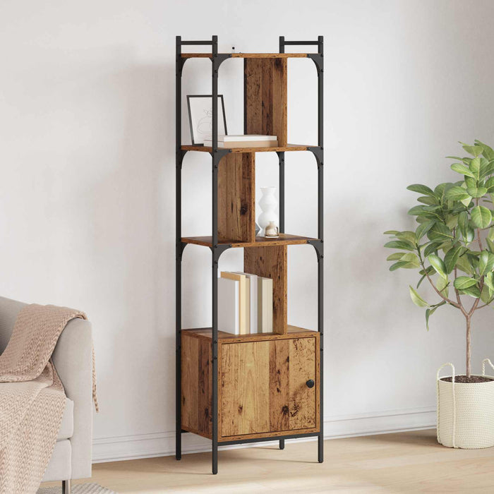 Bibliotecă Lemn Vechi 44,5 x 30 x 154,5 cm Lemn compozit - WALTI WALTI