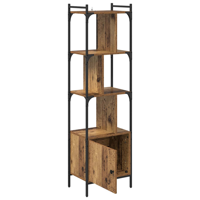 Bibliotecă Lemn Vechi 44,5 x 30 x 154,5 cm Lemn compozit - WALTI WALTI