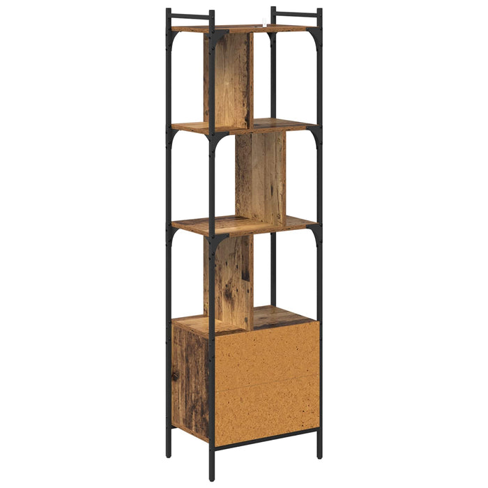 Bibliotecă Lemn Vechi 44,5 x 30 x 154,5 cm Lemn compozit - WALTI WALTI