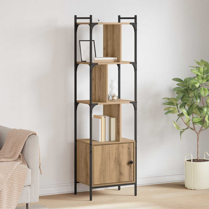 Bibliotecă 6 niveluri 44,5 x 30 x 154,5 cm Lemn compozit - WALTI WALTI