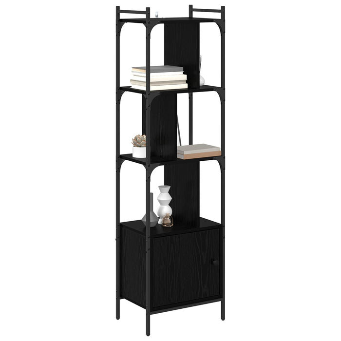 Bibliotecă Stejar Negru 44,5 x 30 x 154,5 cm Lemn compozit - WALTI WALTI