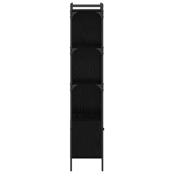 Bibliotecă Stejar Negru 44,5 x 30 x 154,5 cm Lemn compozit - WALTI WALTI