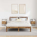 Dulap de noapte 2 pcs Lemn Vechi 35 x 30 x 51 cm Lemn compozit - WALTI WALTI