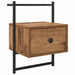 Dulap de noapte 2 pcs Lemn Vechi 35 x 30 x 51 cm Lemn compozit - WALTI WALTI