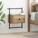 Dulap de noapte 2 pcs Stejar Artizanal 35 x 30 x 51 cm - WALTI WALTI