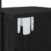 Dulap de noapte Stejar Negru 35 x 30 x 51 cm Lemn compozit - WALTI WALTI