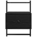 Dulap de noapte cu sertar 2 pcs Stejar Negru 35 x 30 x 51 cm - WALTI WALTI