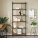 Bibliotecă Lemn vechi 76 x 32 x 192 cm Lemn compozit - WALTI WALTI