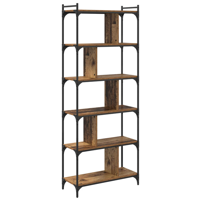 Bibliotecă Lemn vechi 76 x 32 x 192 cm Lemn compozit - WALTI WALTI