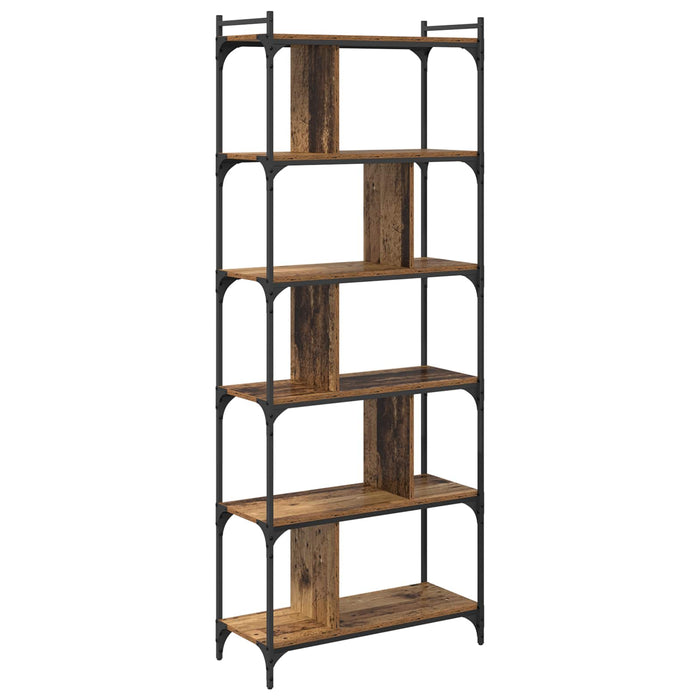 Bibliotecă Lemn vechi 76 x 32 x 192 cm Lemn compozit - WALTI WALTI