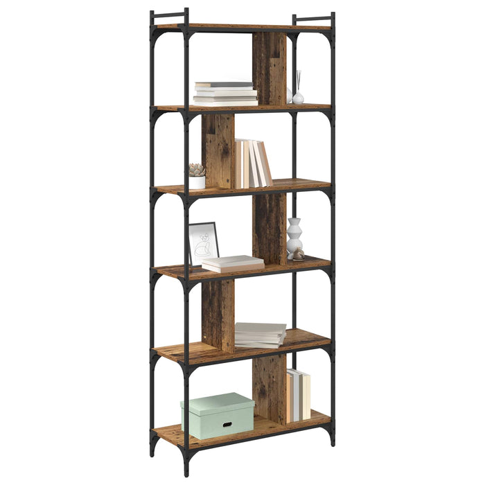 Bibliotecă Lemn vechi 76 x 32 x 192 cm Lemn compozit - WALTI WALTI