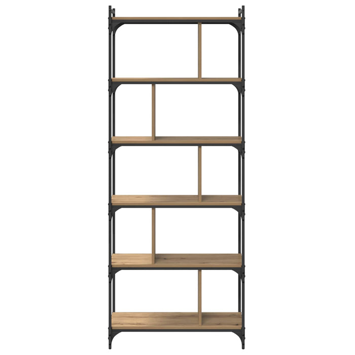 Bibliotecă 5 niveluri 76 x 32 x 192 cm Lemn compozit - WALTI WALTI