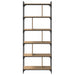 Bibliotecă 5 niveluri 76 x 32 x 192 cm Lemn compozit - WALTI WALTI
