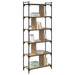 Bibliotecă 5 niveluri 76 x 32 x 192 cm Lemn compozit - WALTI WALTI