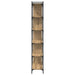 Bibliotecă 5 niveluri 76 x 32 x 192 cm Lemn compozit - WALTI WALTI