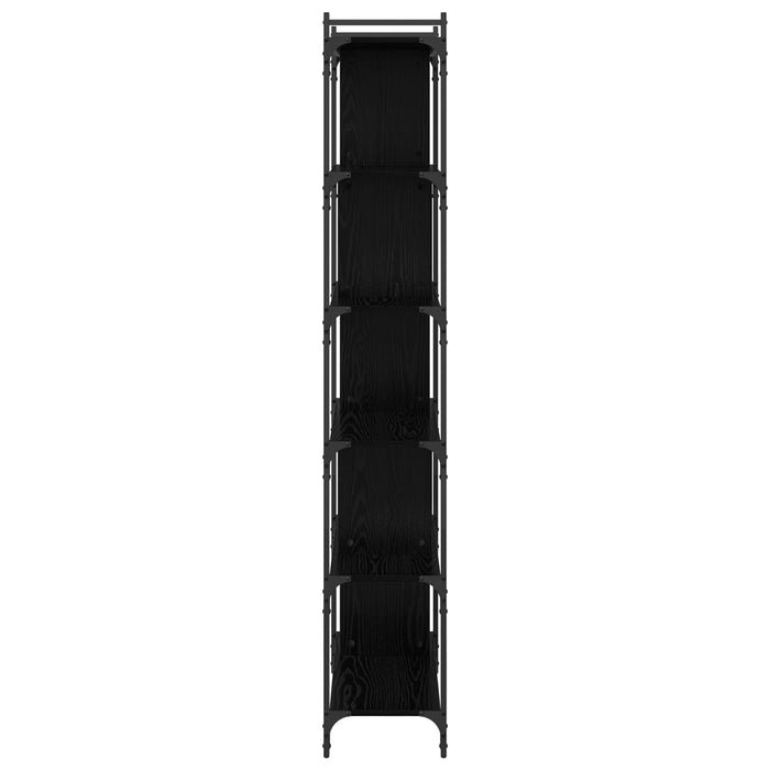 Bibliotecă Stejar negru 76 x 32 x 192 cm Lemn compozit - WALTI WALTI