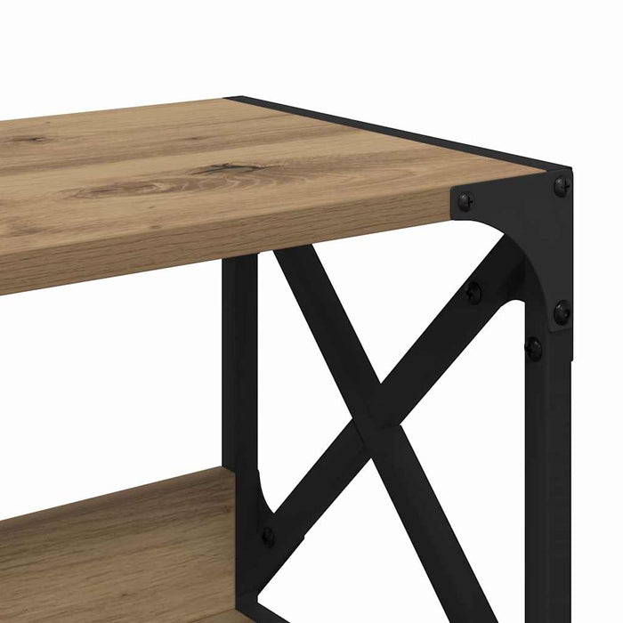 Suport pentru imprimantă Stejar Artizanal 44 x 26 x 31.5 cm - WALTI WALTI