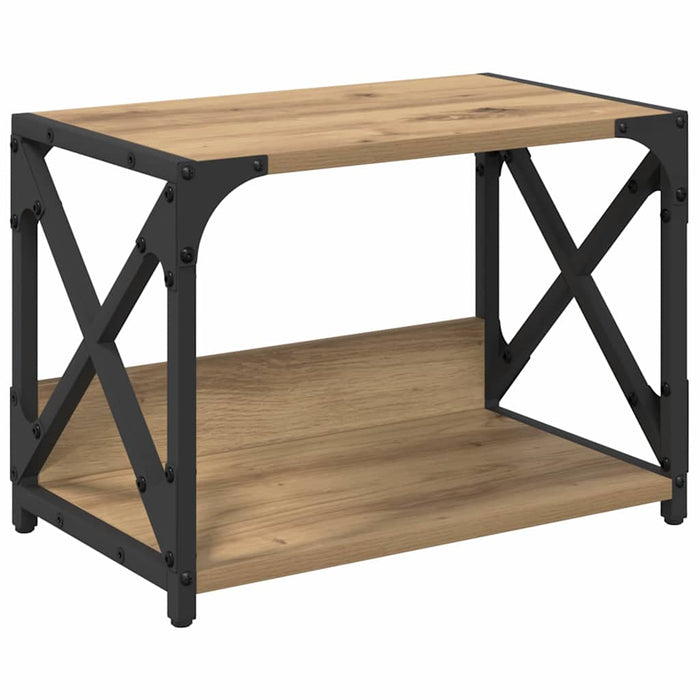 Suport pentru imprimantă Stejar Artizanal 44 x 26 x 31.5 cm - WALTI WALTI