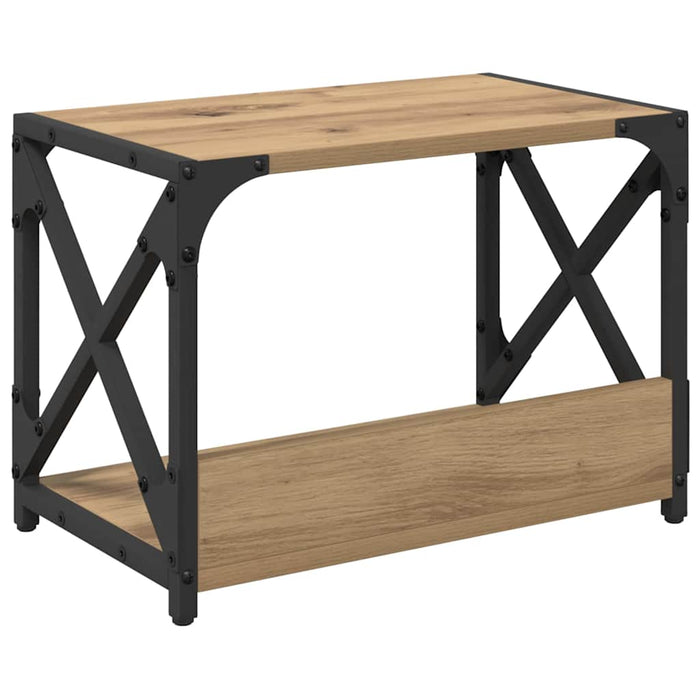 Suport pentru imprimantă Stejar Artizanal 44 x 26 x 31.5 cm - WALTI WALTI