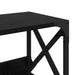 Suport pentru imprimantă Stejar Negru 44 x 26 x 31.5 cm - WALTI WALTI