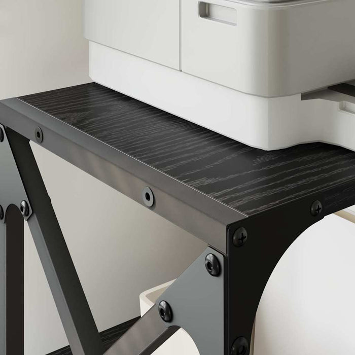 Suport pentru imprimantă Stejar Negru 44 x 26 x 31.5 cm - WALTI WALTI