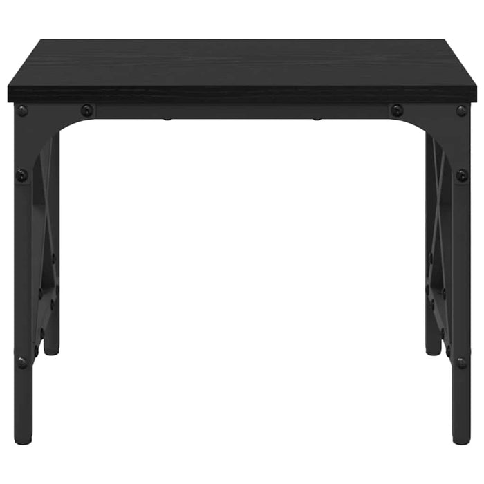 Suport pentru imprimantă Ajustabil Stejar Negru 40 x 30 x 31 cm - WALTI WALTI